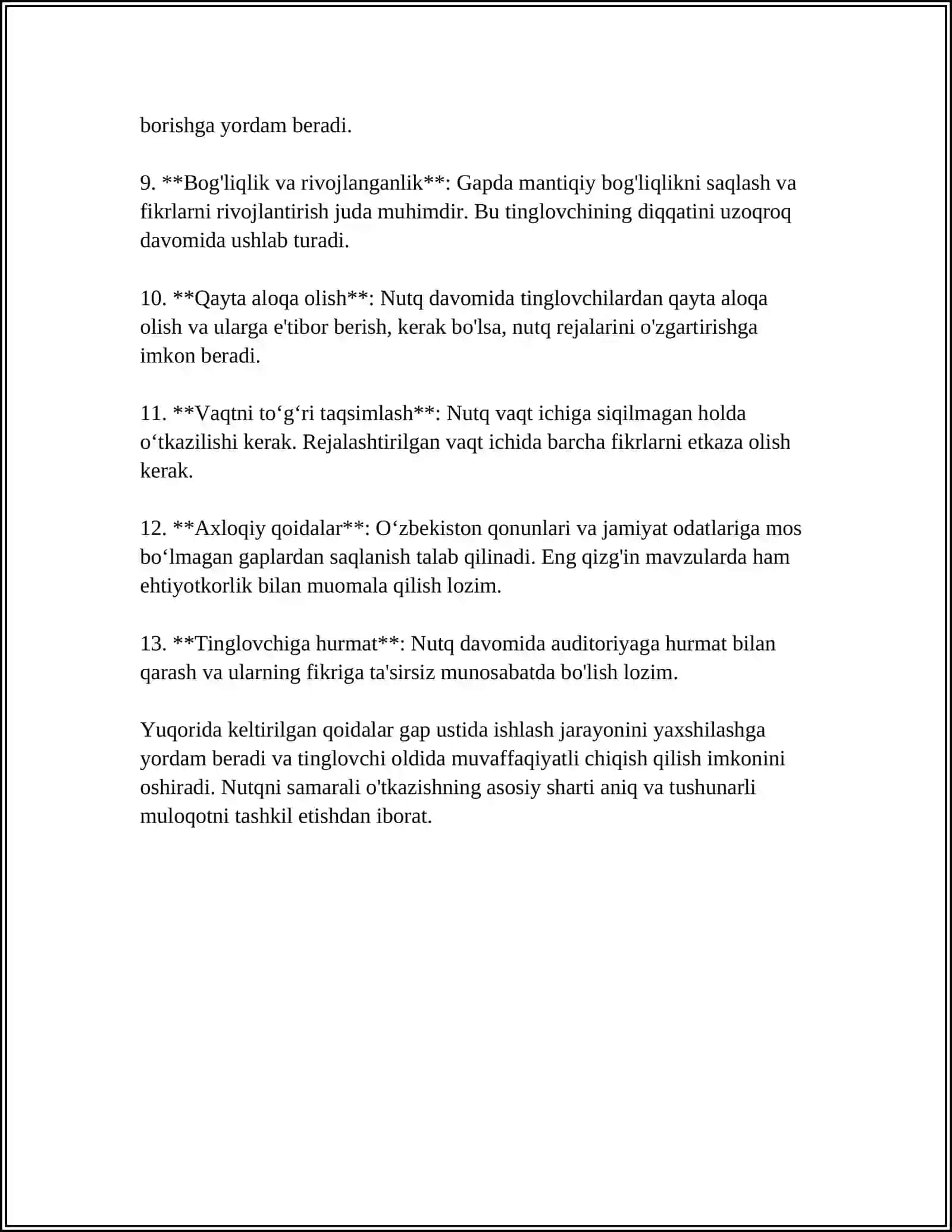 MUSTAQIL ISHLAR - GAP USTIDA ISHLASHGA OID MUSTAQIL ISHLAR 4