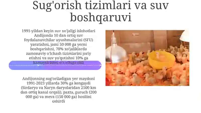 Qishloq xoʻjaligi mahsulotlarining oʻsishi 4