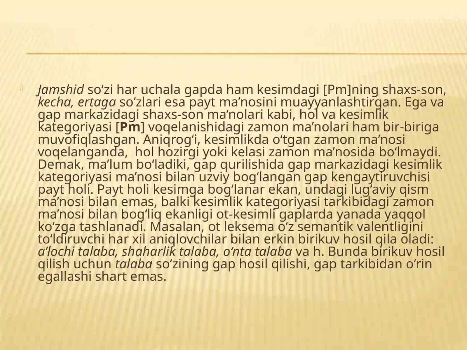 Hol va uning ifodalanishi 4