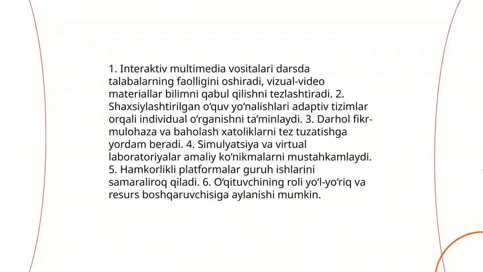 Multimediyali dаrslаrning pedagogik asoslari va samaradorlik mezonlari 4