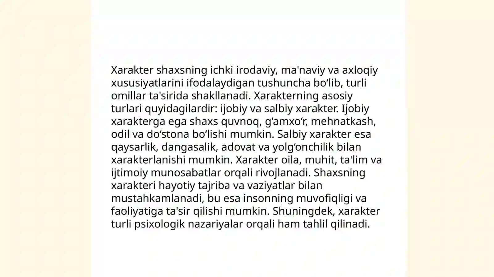 Shaxsning individual psixologik xususiyatlari 4