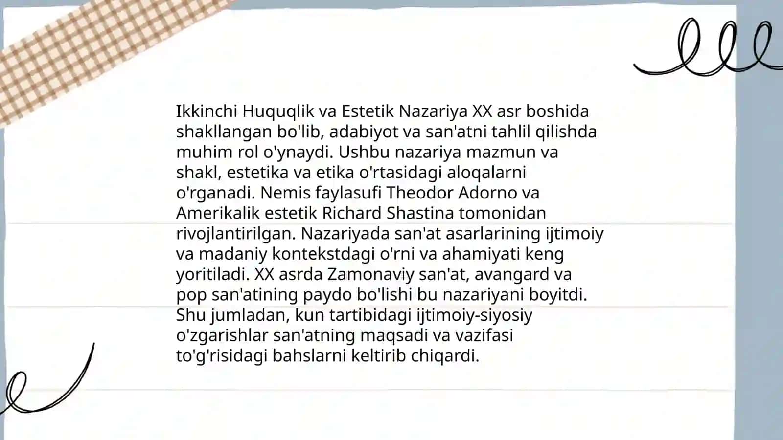 Goʻzallik va hunuklik mezoniy tushunchalari 4
