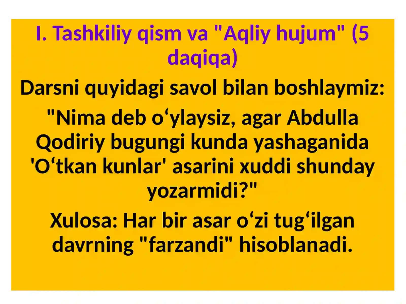 Oʻzbek adabiyotini oʻqitish metodikasi 4
