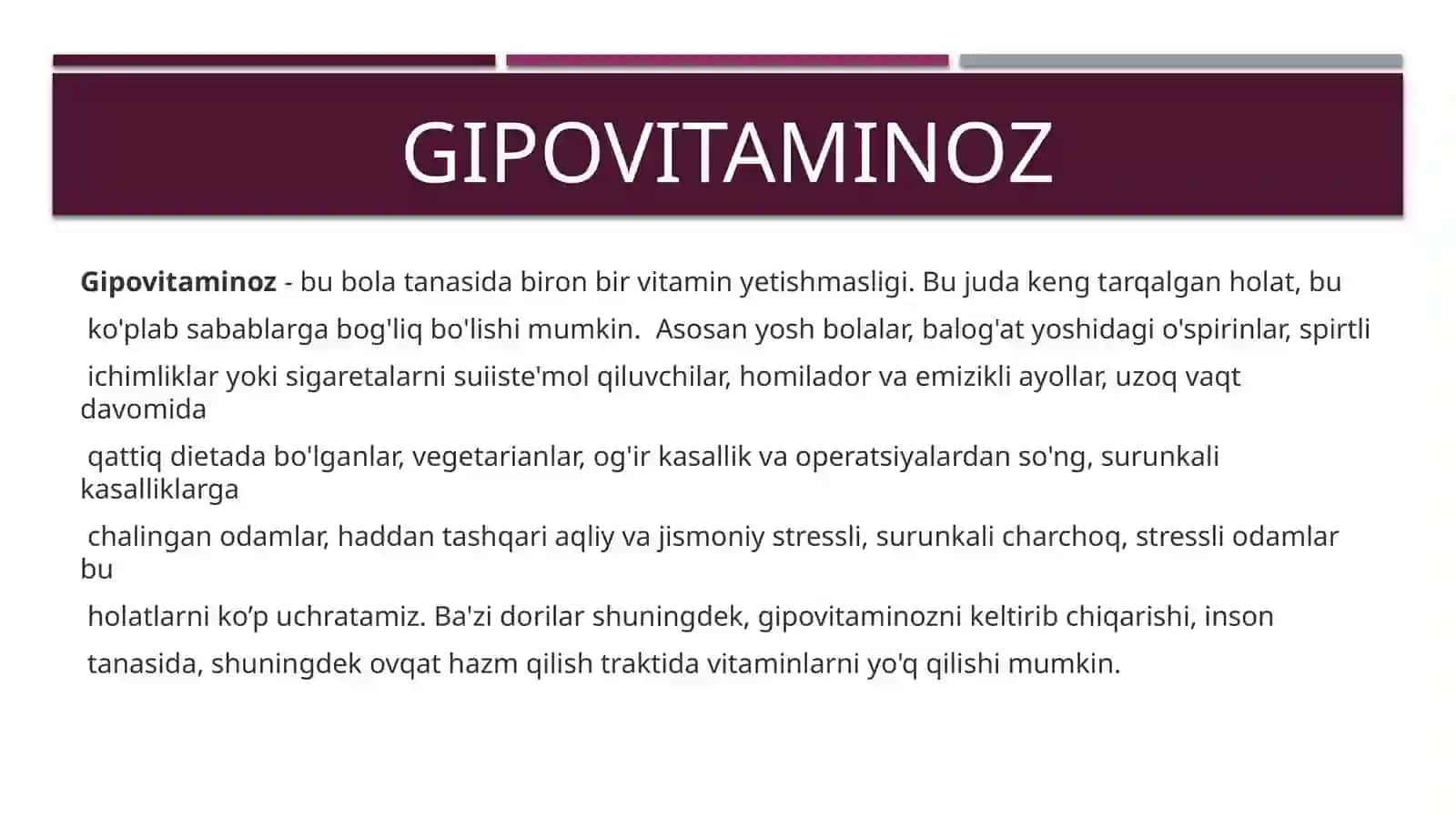 GIPOVITAMINOZLAR 4
