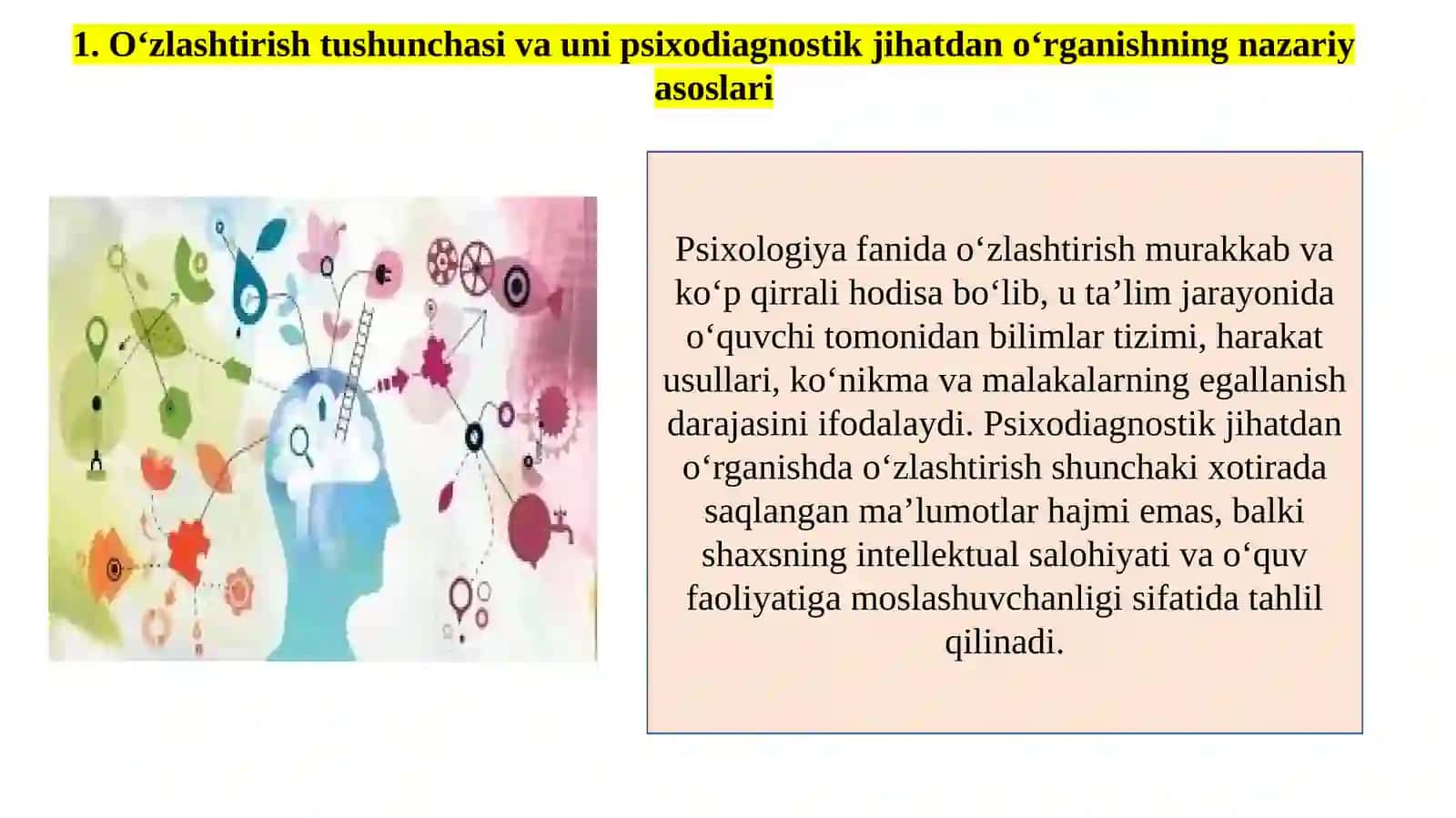 Oʻzlashtirish va oʻquv guruhlarini shakllanganlik darajasini diagnostika qilish 4