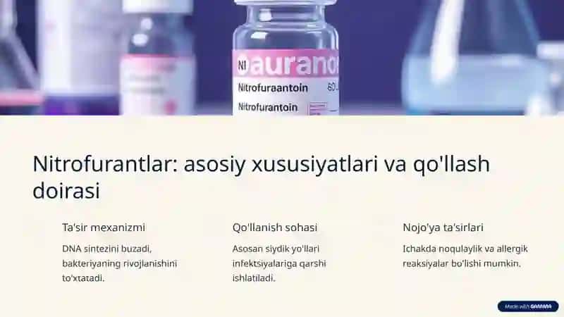 Sulfanilamidlar: tuzilishi va ta'sir mexanizmi 4