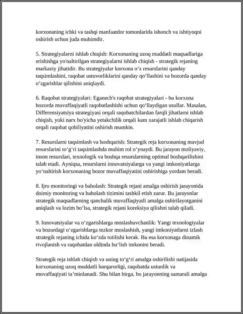 KORXONANING STRATEGIK REJASI 4