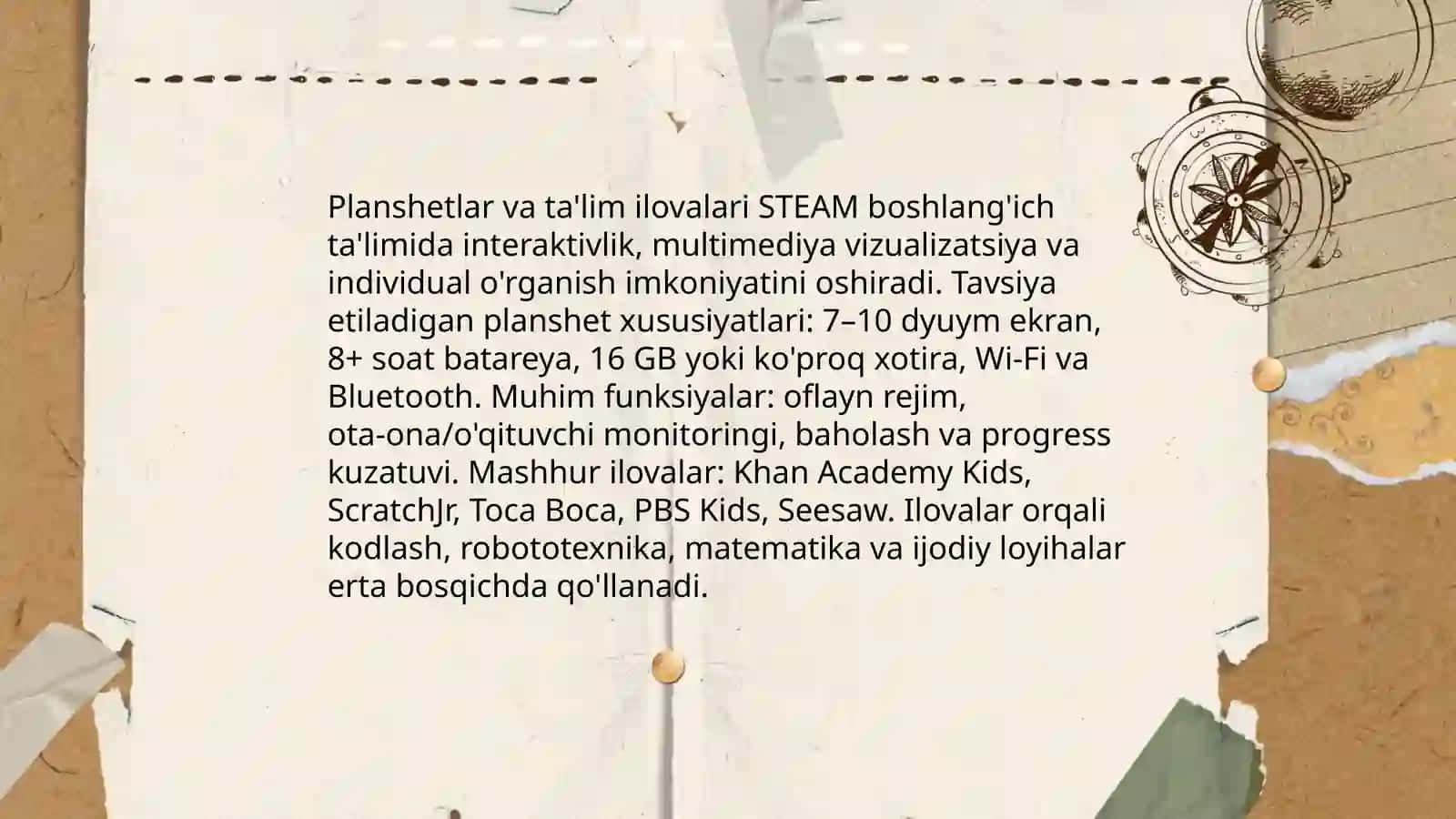 Interfaol oqitish doskalari va ularning STEAM darslaridagi roli 4