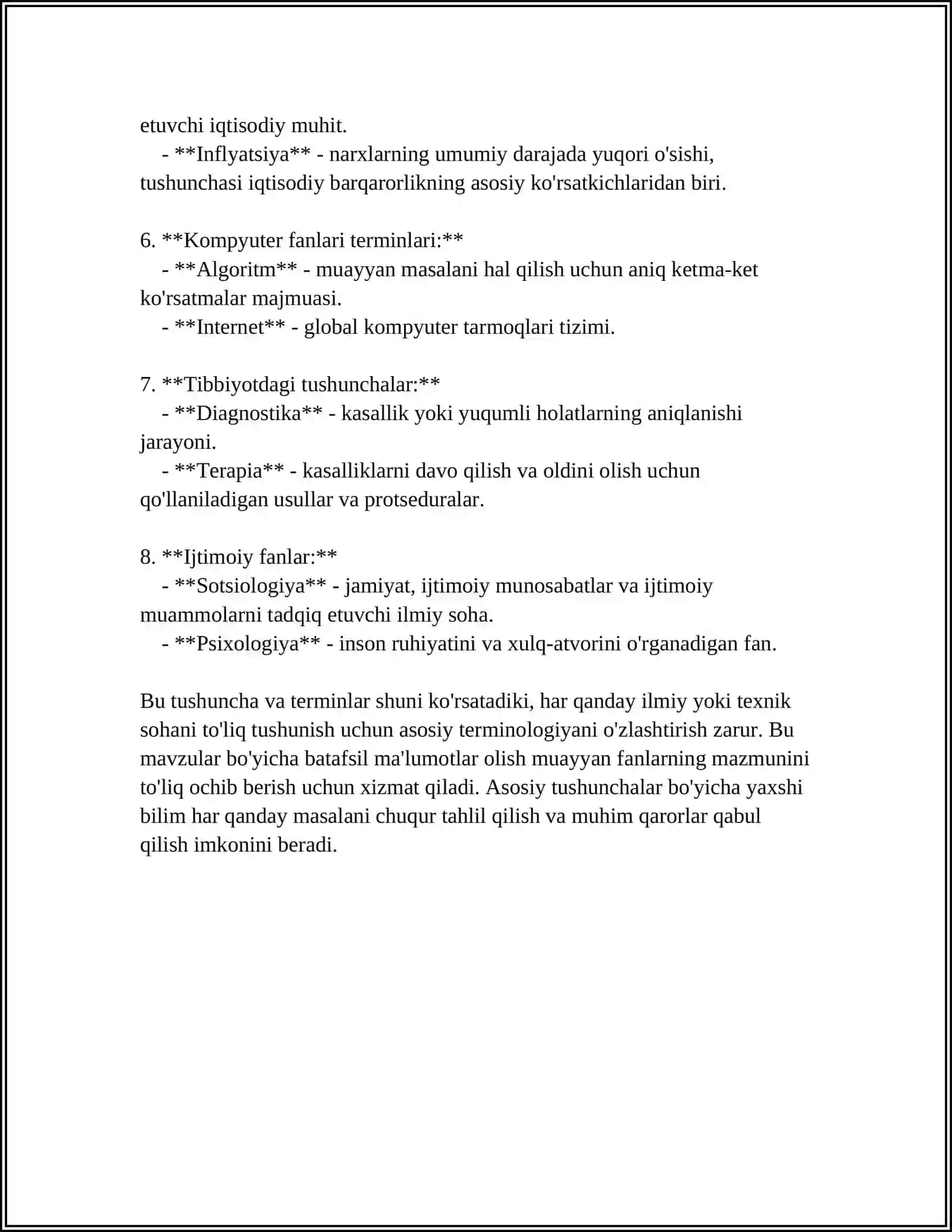 TENGLAMALAR TIZIMI KO'RINISHINDAGI EKONOMETRIKALIK MODEL 4