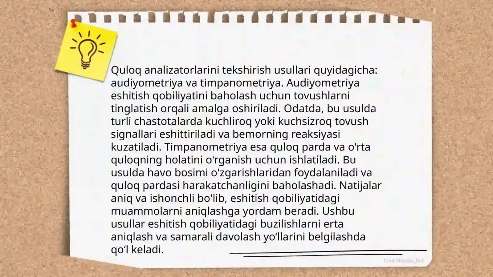 Ko'z analizatorlarini tekshirish usullari 4