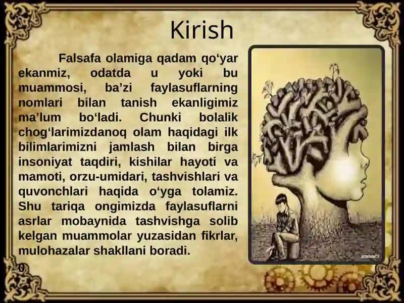 Falsafiy Dunyoqarash 4