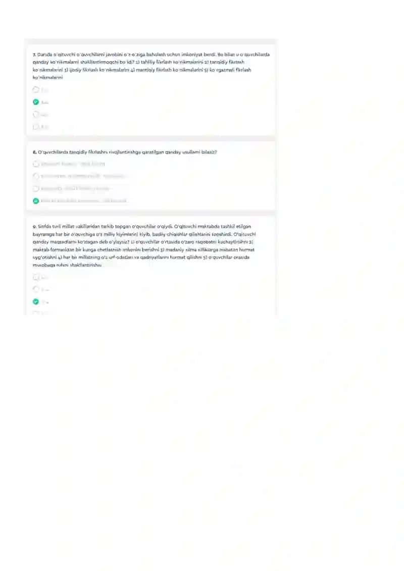 Psixologik diagnostik test 2026 4