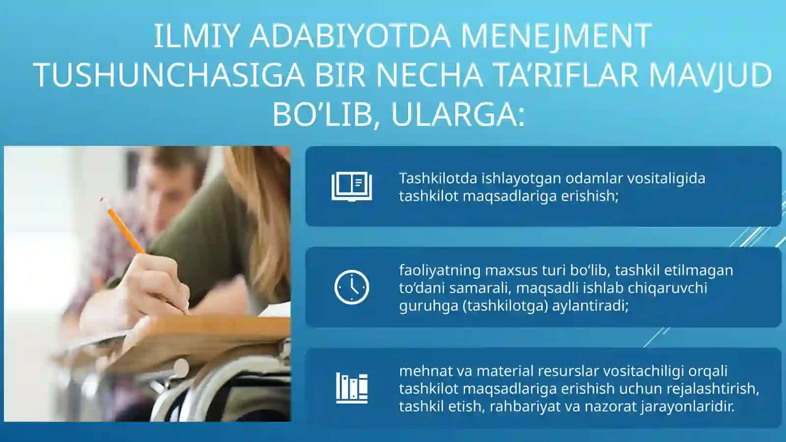 Maktabgacha ta’lim tizimida boshqaruvning o’rni va ahamiyati. 4