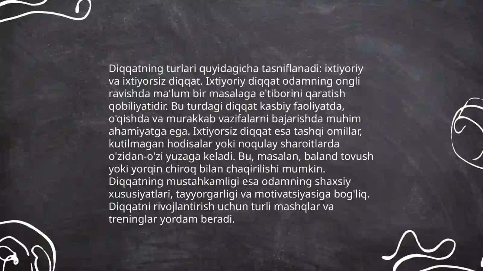 Diqqatni jamlash texnikalari 4