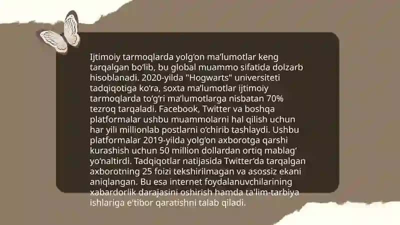 Ko'ngilxushlik feyk xabarlarga misol 4