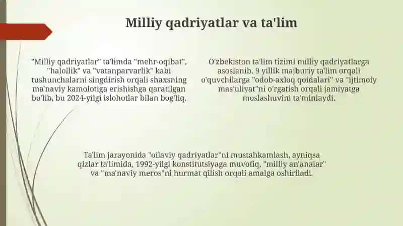 Ta'lim sohasidagi davlat siyosati 4