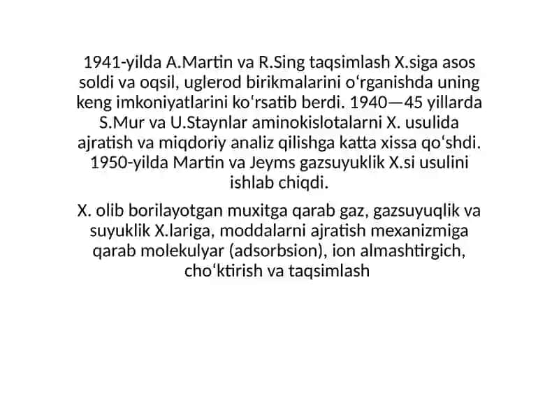 Xromatografiya (xromo... va ...grafiya) 4