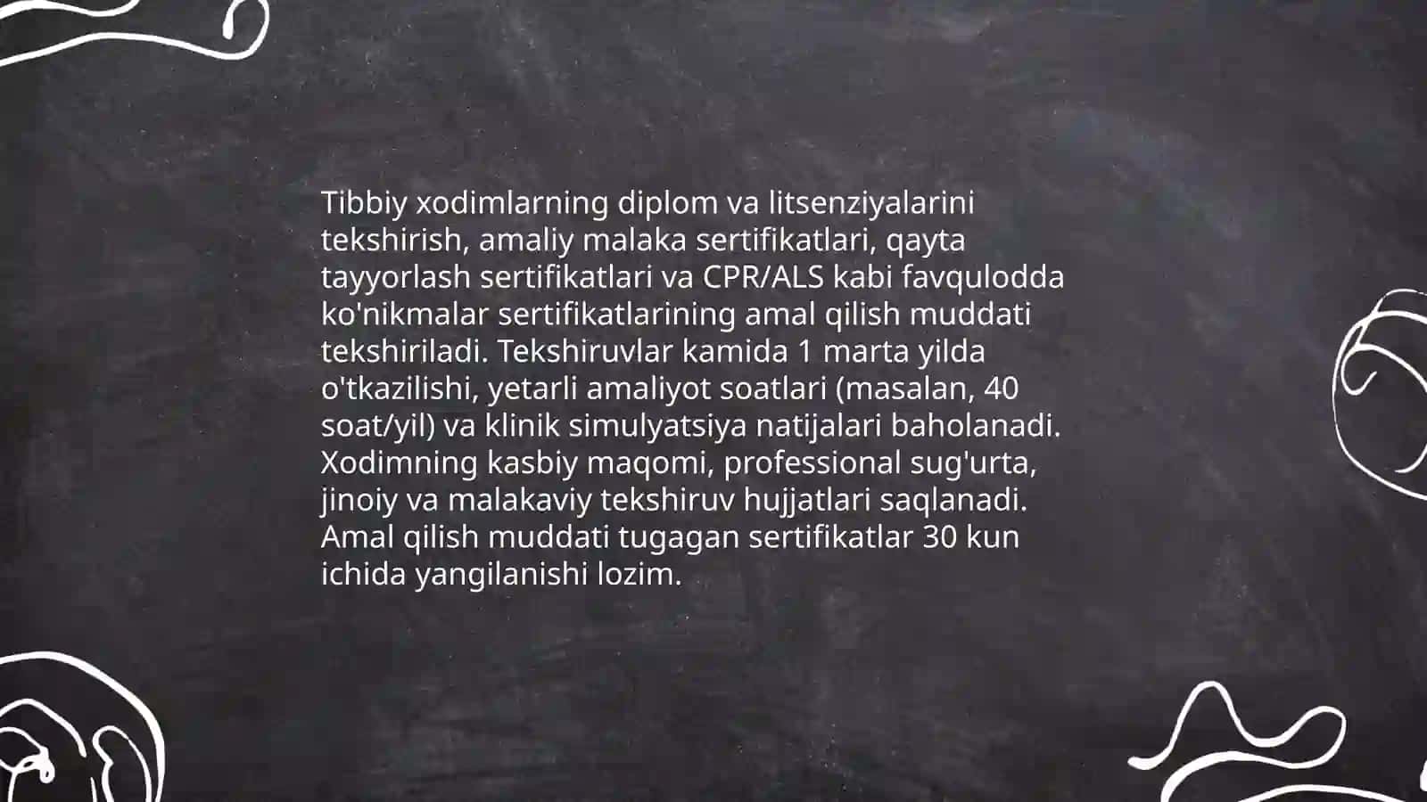 Tez tibbiy yordam tekshirish vazifalari 4