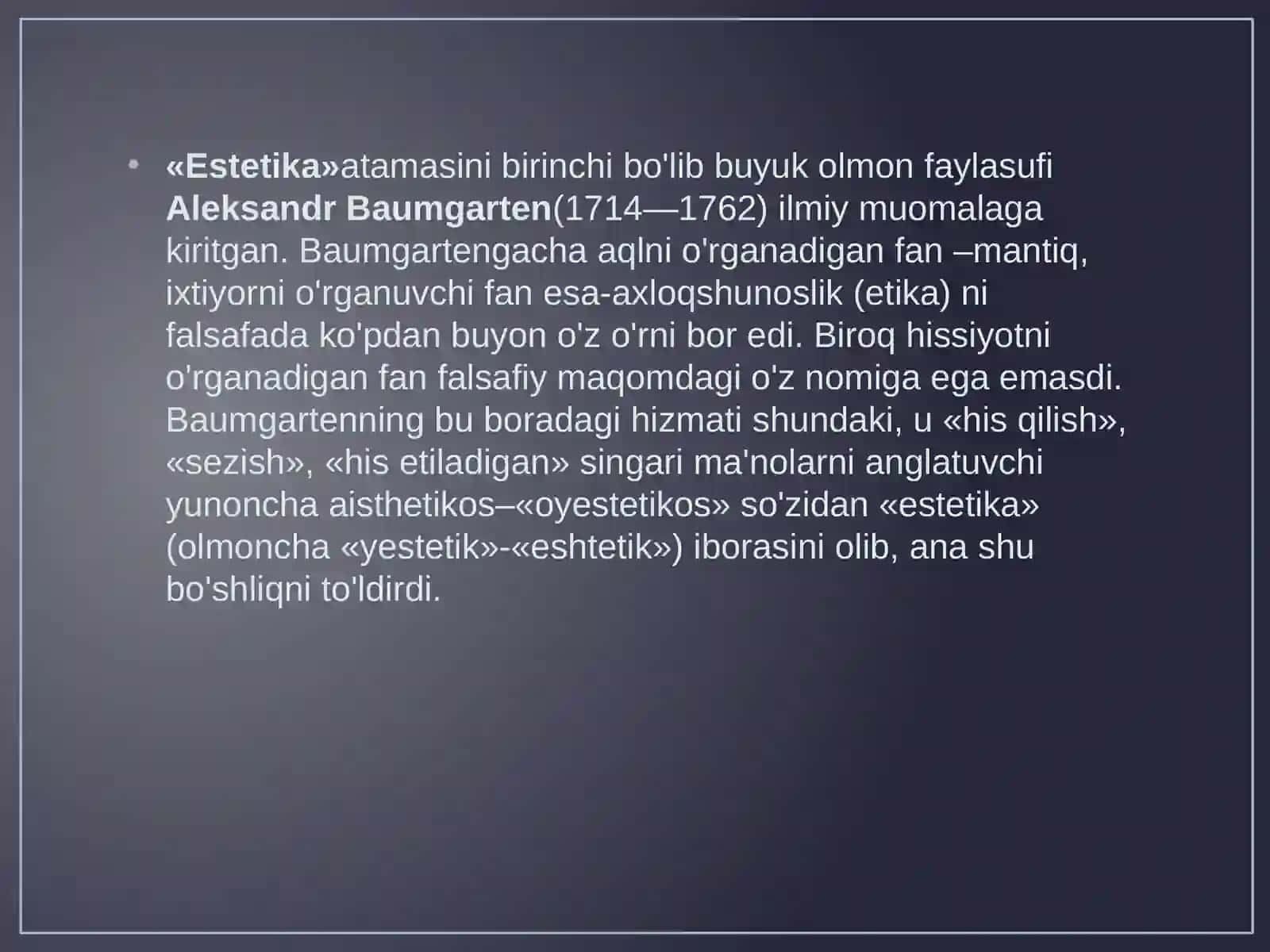 ESTETIKA FANI VA UNING VAZIFALARI 4