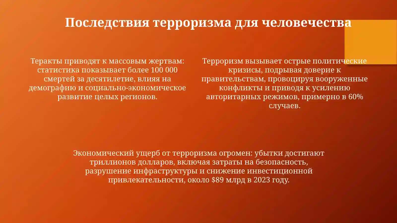 Терроризм - угроза человечеству 4