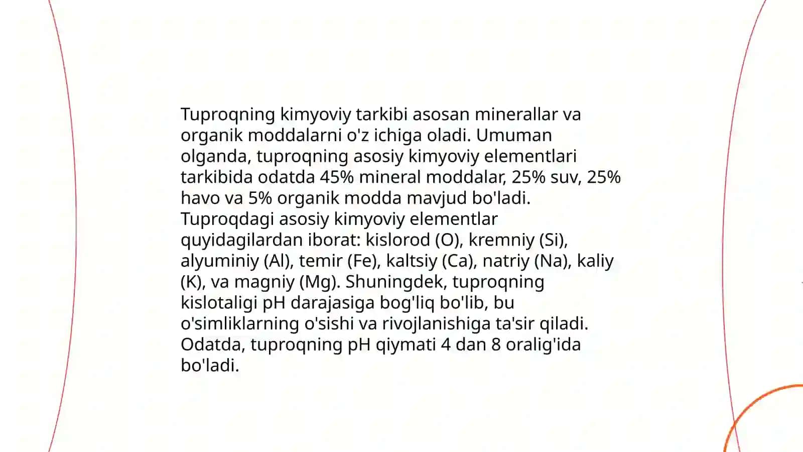 Tuproq va uning tabiiy xususiyatlari 4