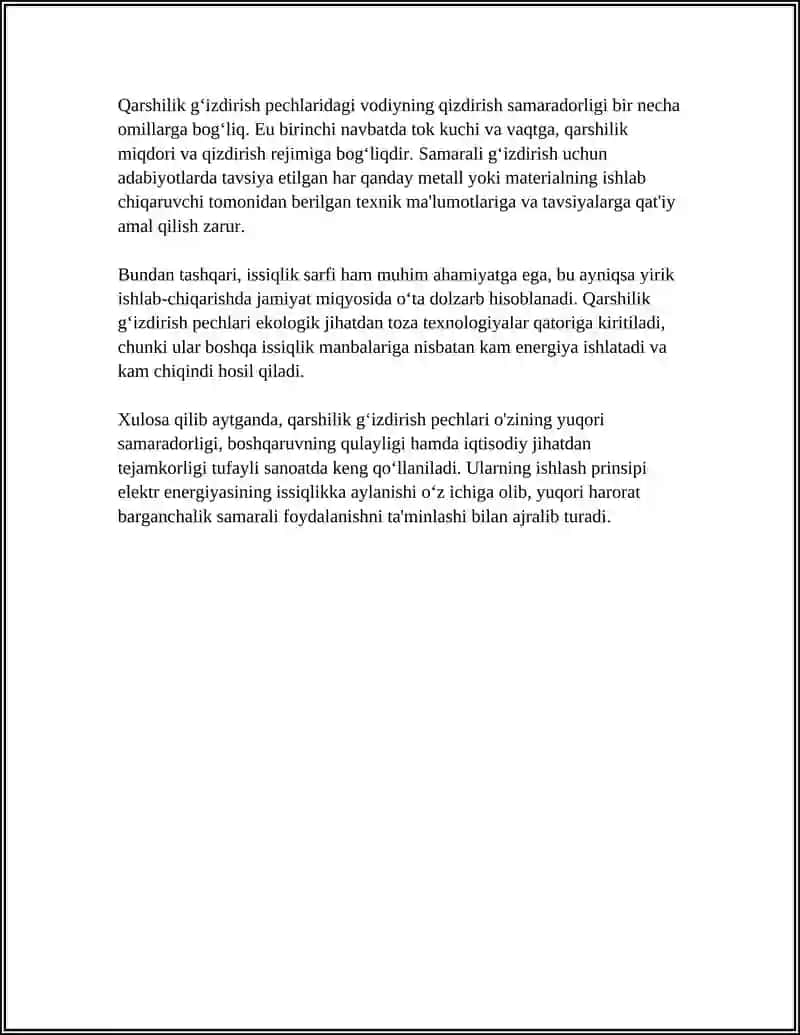QARSHILIK GIZDIRISH PECHLARI 4