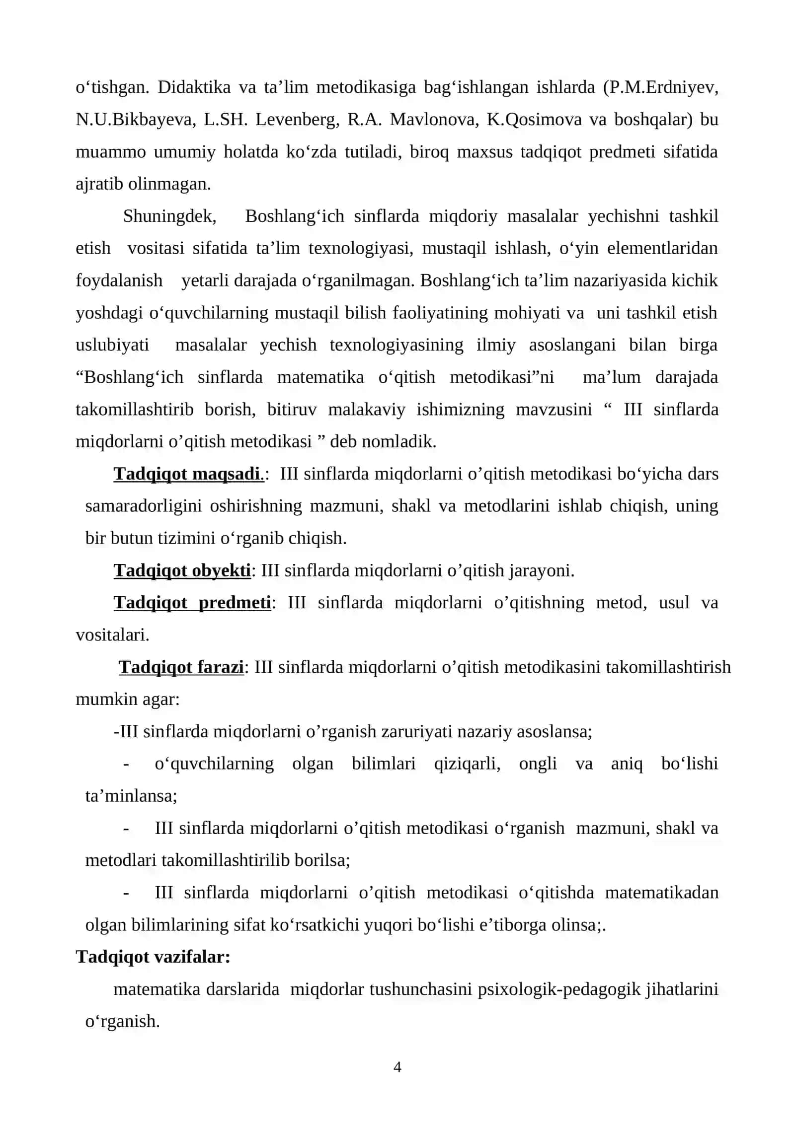 III sinflarda miqdorlarni o’qitish metodikasi 4