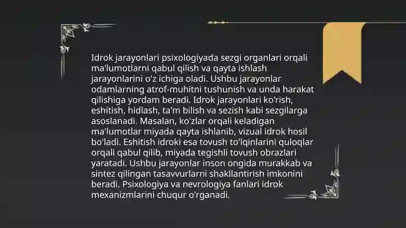 Sezgi va idrok 4