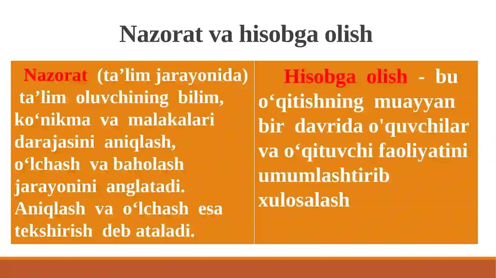 Ta’lim olganlikni tashxis etishning mohiyati 4