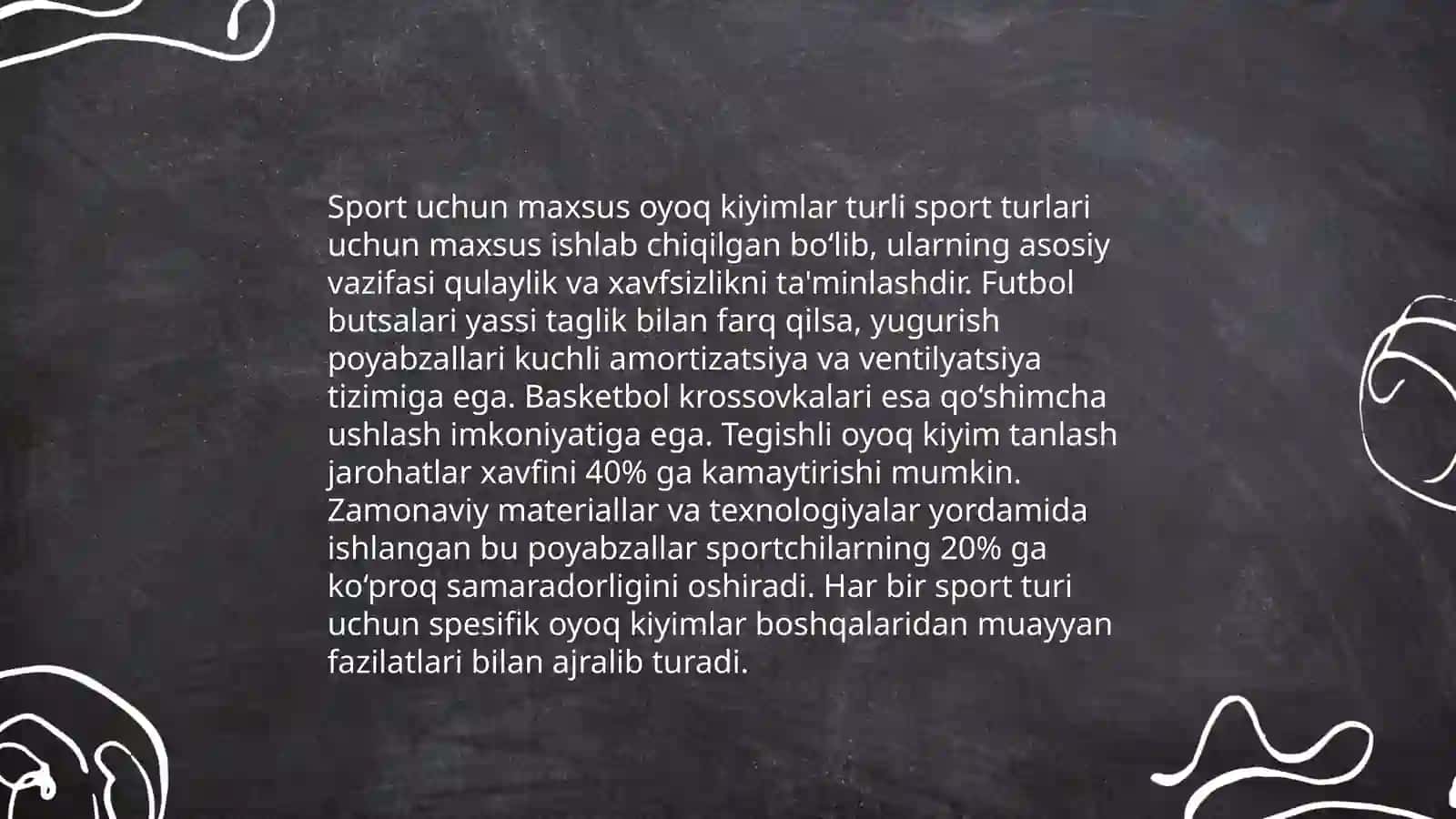 Maxsus oyoq kiyimlar 4