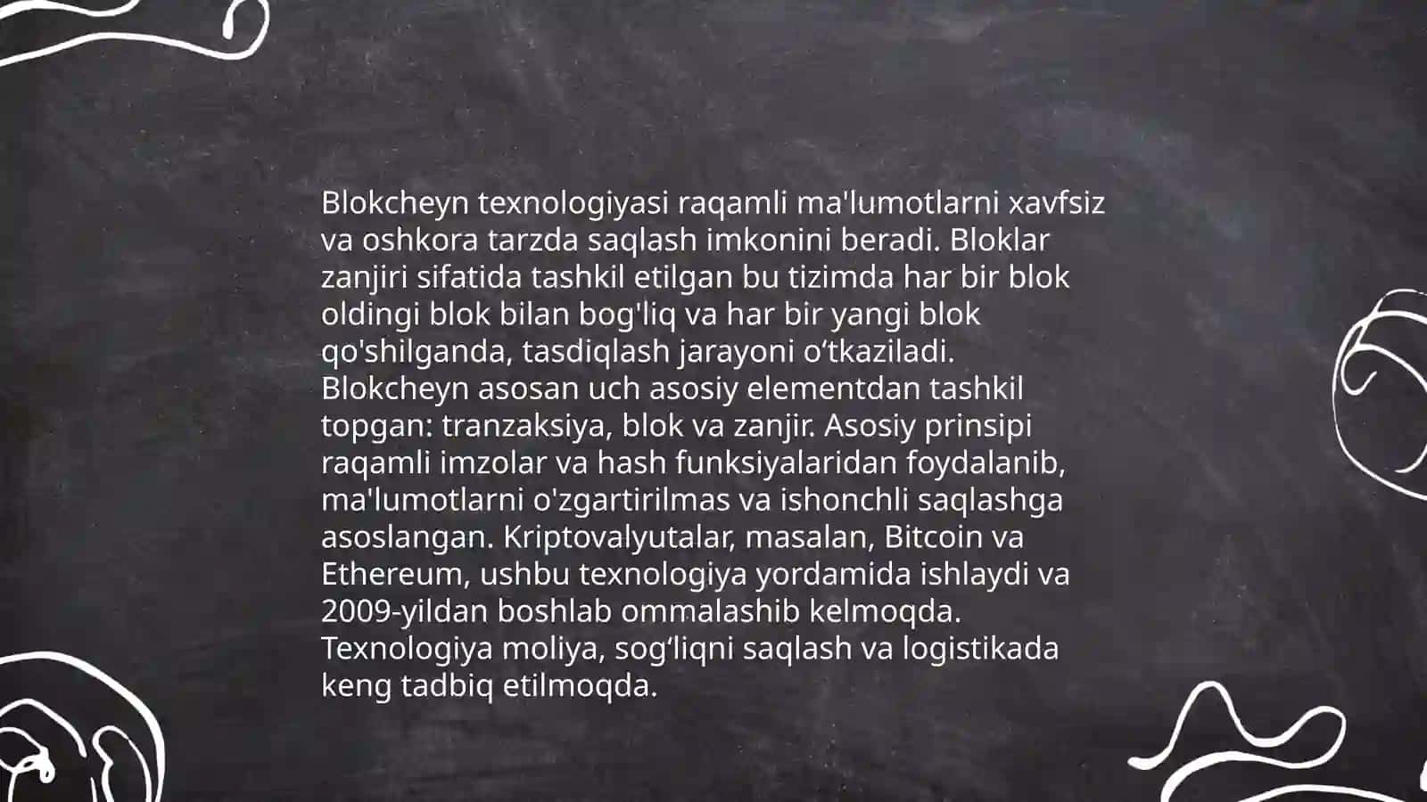 Bulutli va blokcheyn texnologiyalari bilan ishlash 4