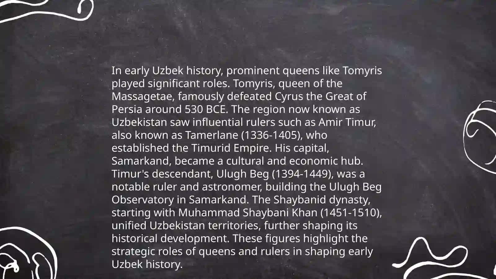 The role of women in uzbek history 4