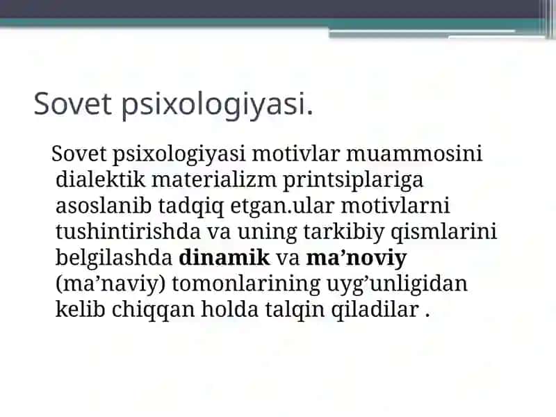 Sovet psixologiyasi 4