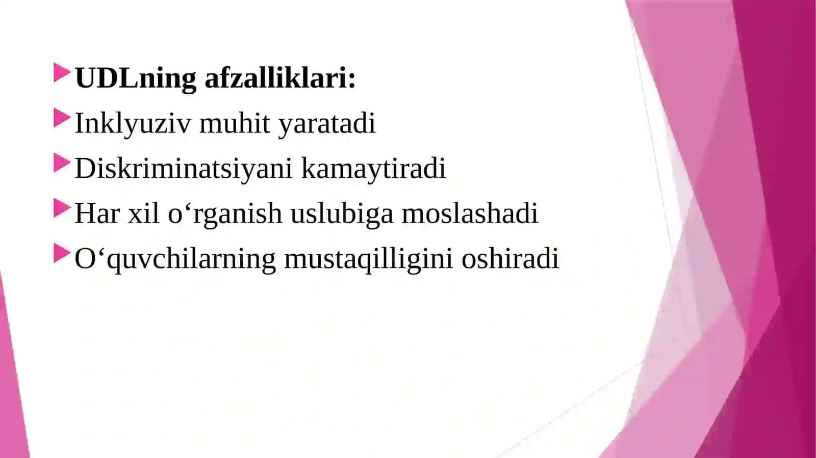 TA'LIMNING UNIVERSAL DIZAYNI VA INDIVIDUAL TA'LIM DASTURI 4