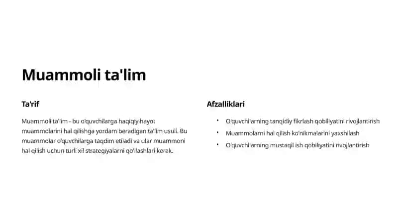 Noan'anaviy Ta'lim Shakllari 4