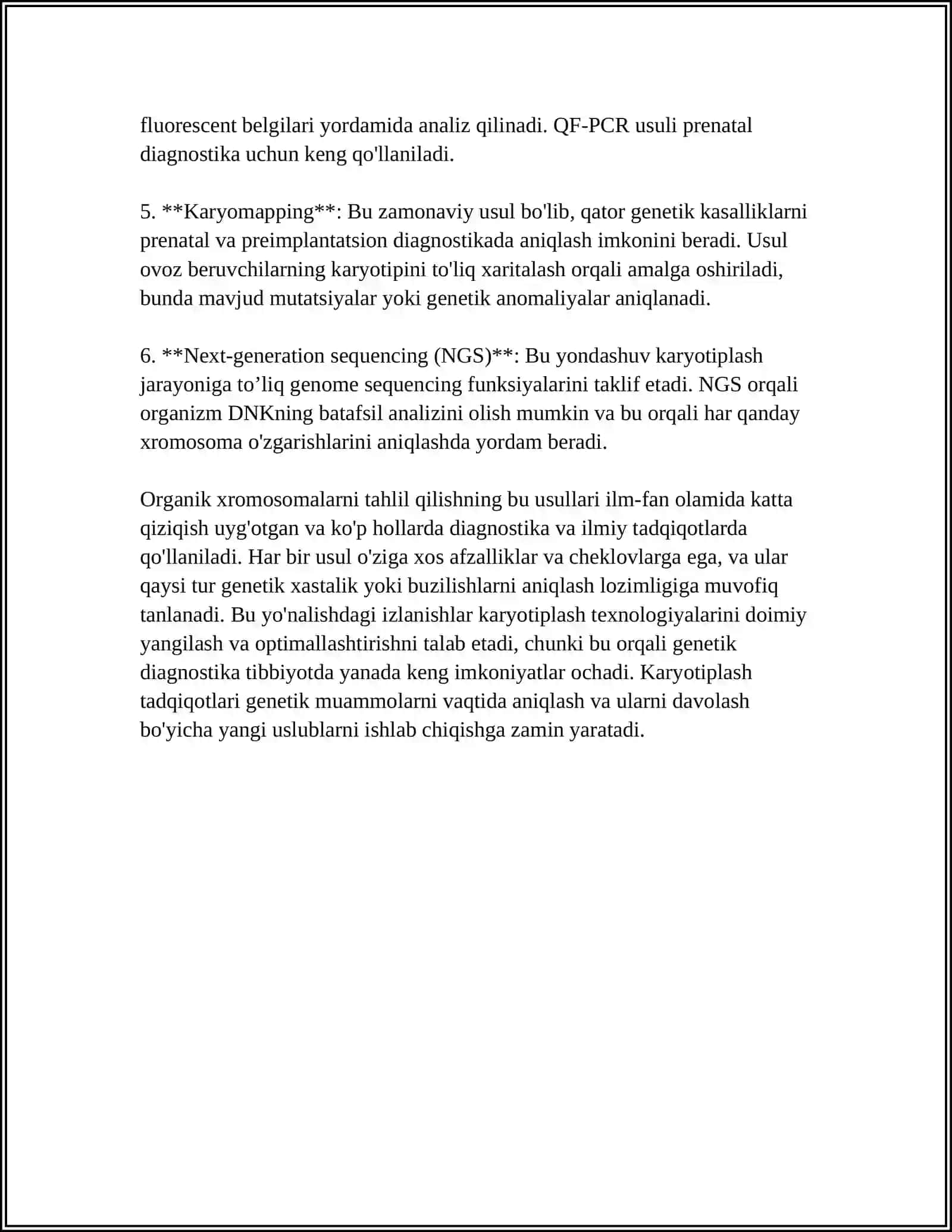 ORGANIZMLARNING KARIOTIPI VA IDIOGRAMMASI 4