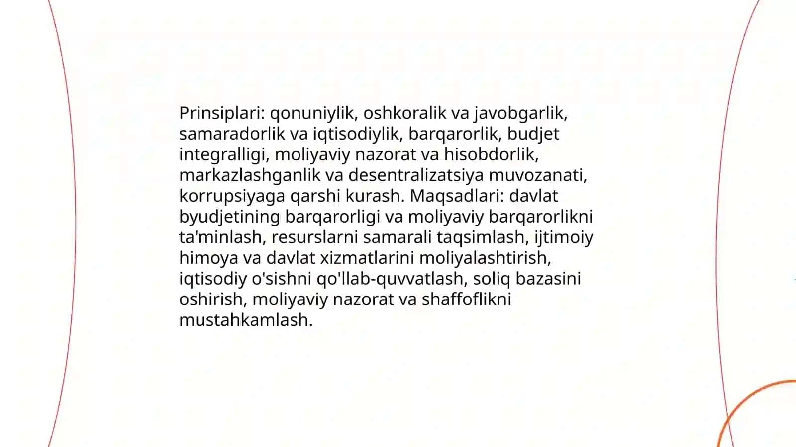 Davlat moliyasini boshqarishni tashkil etish 4