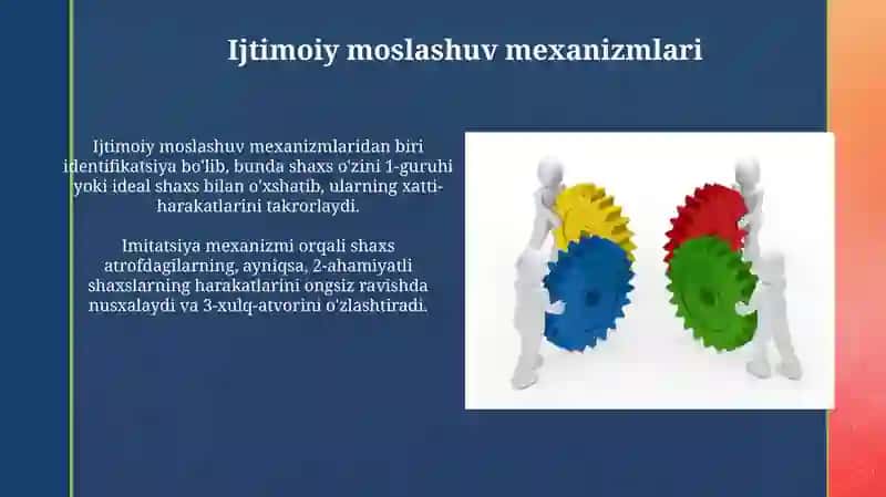Ijtimoylashtirishning mexanizmlari va omillari 4