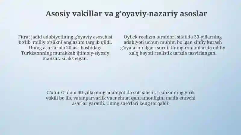 Oʻzbek adabiy tanqidida nazariy maktablar 4