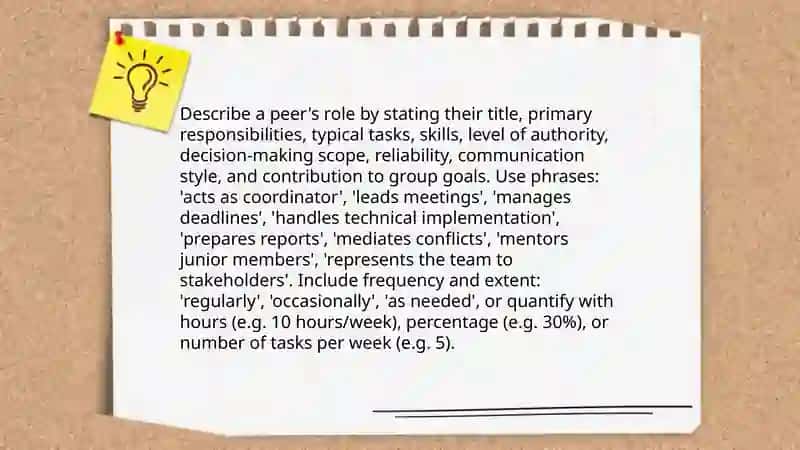 Introducing Peers in the Group 4