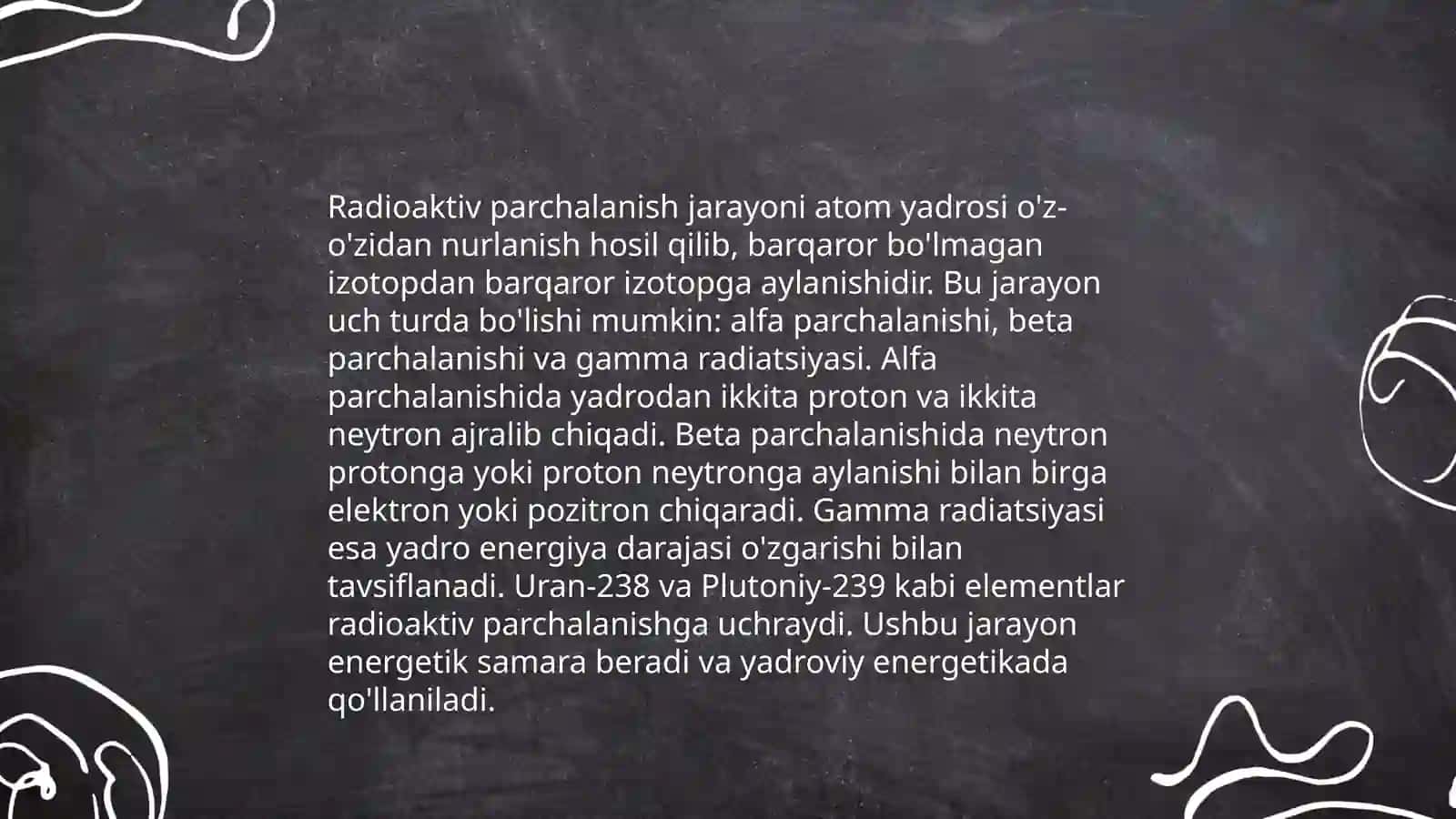 Radioaktivlik 4