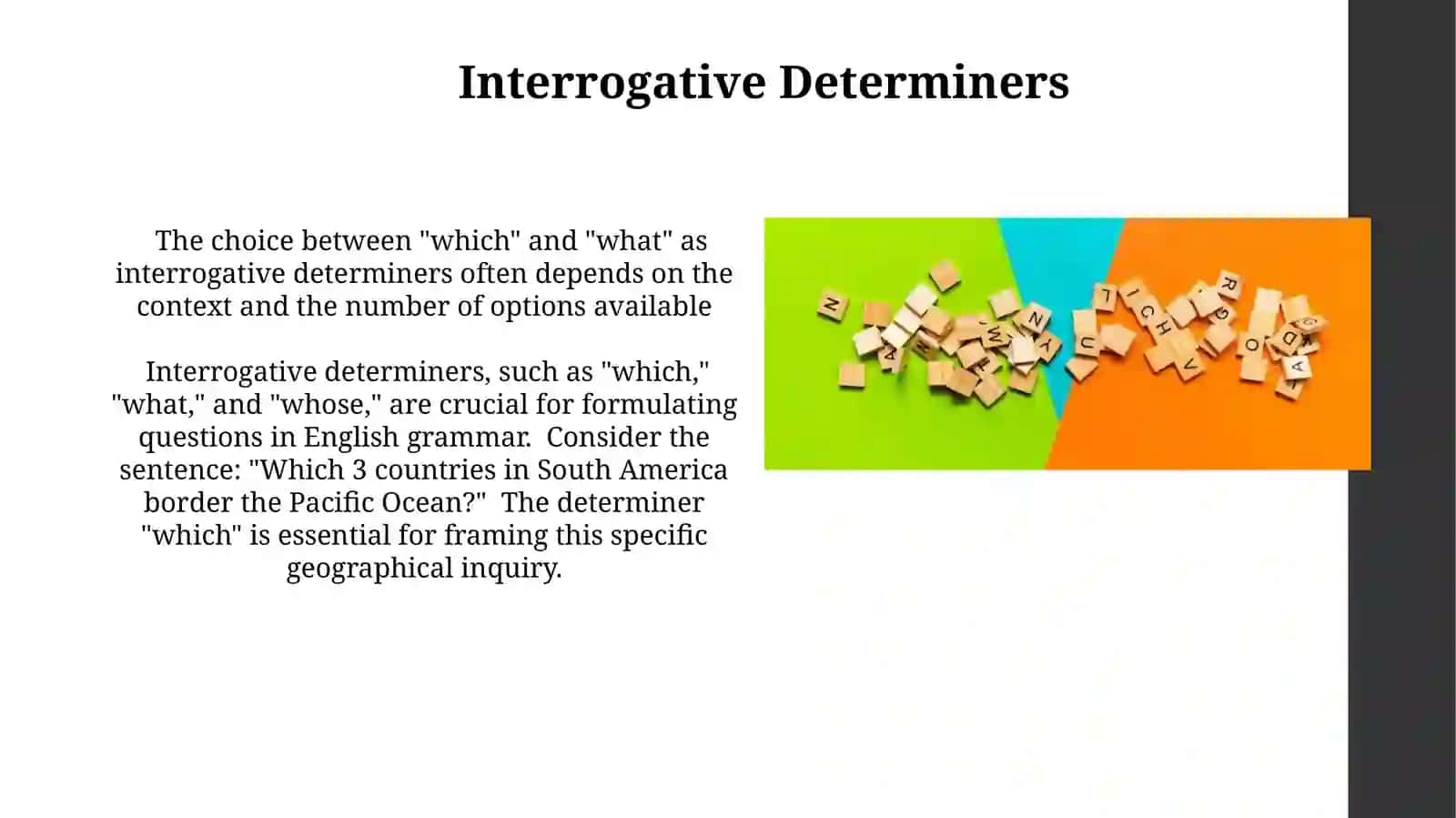 Determiners 4