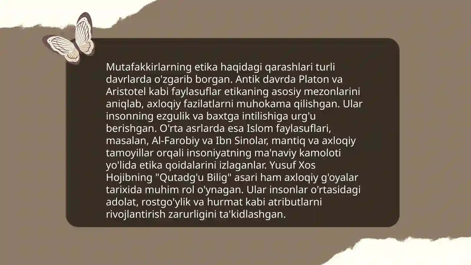 Falsafaga oid mutafakirlar sozlari 4