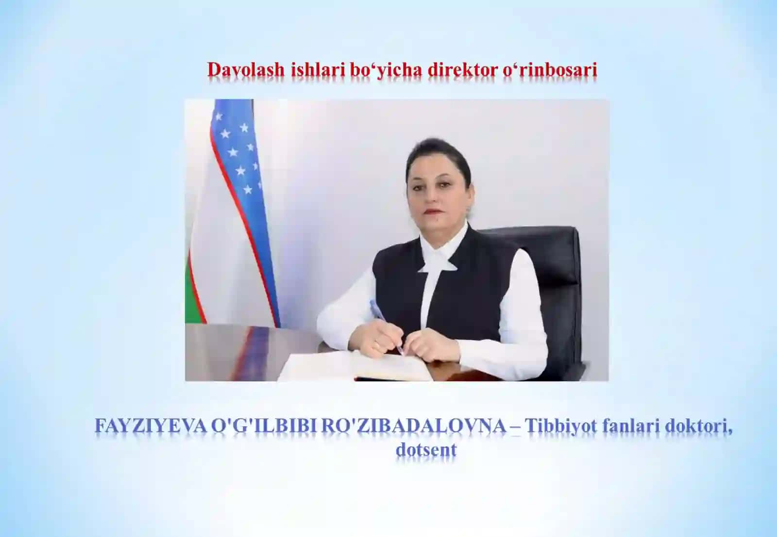 Toshkent tibbiyot akademiyasi Termiz filiali direktorat, ma’muriyat, dekanat va bo‘limlarda faoliyat olib boruvchi xodimlarni tanishtirish 4