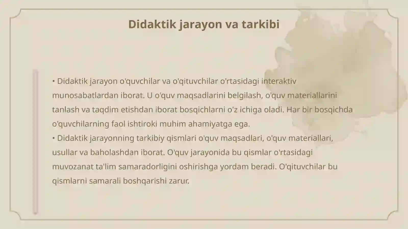 Didaktika haqida tushuncha 4