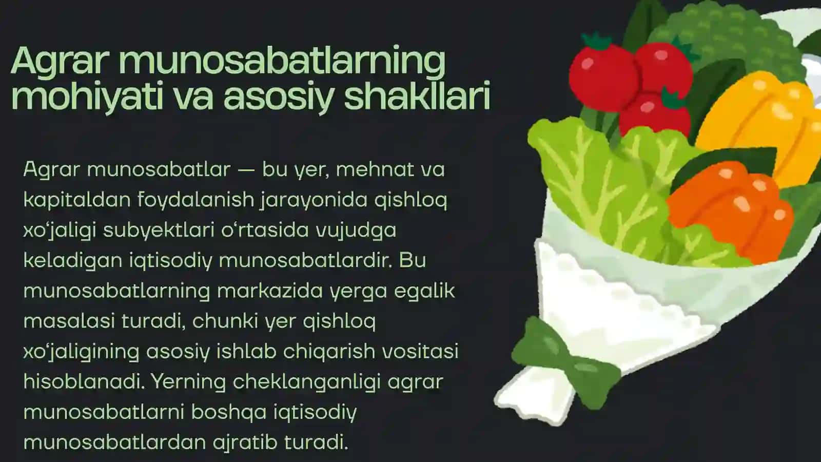 Agrar munosabatlar va agrobiznes 4