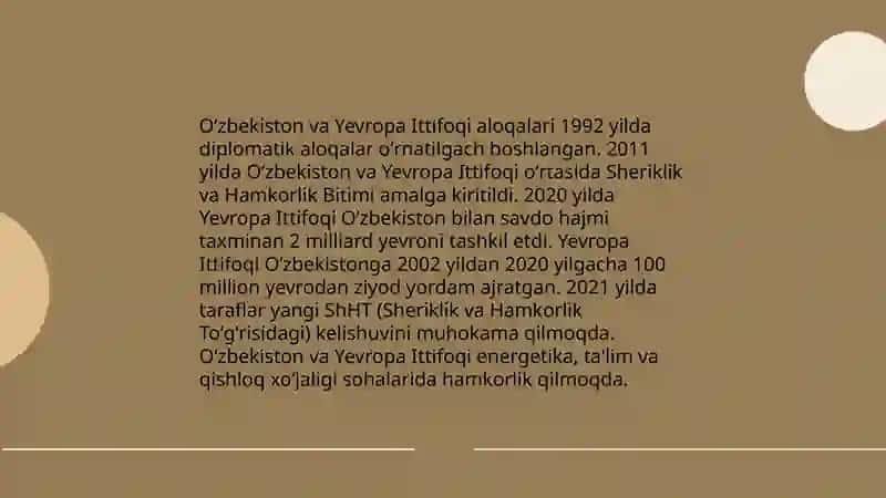 O'zbekiston xalqaro tashkilotlar bilan hamkorlik aloqalari 4