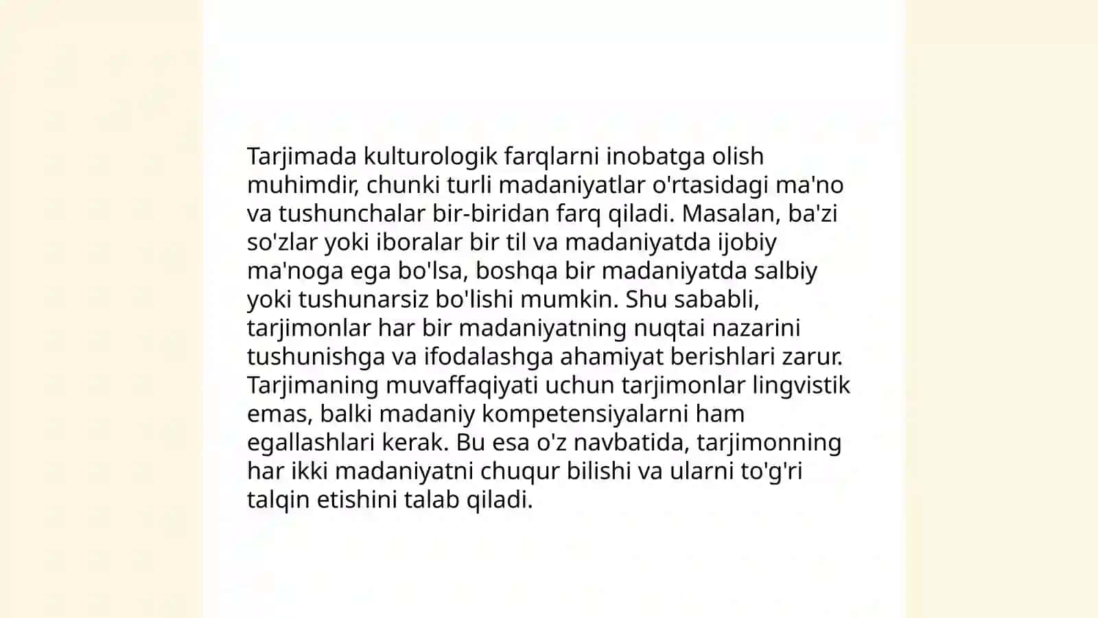 Tarjimaning pragmatik muammolari 4