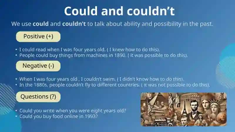 Can and could 4
