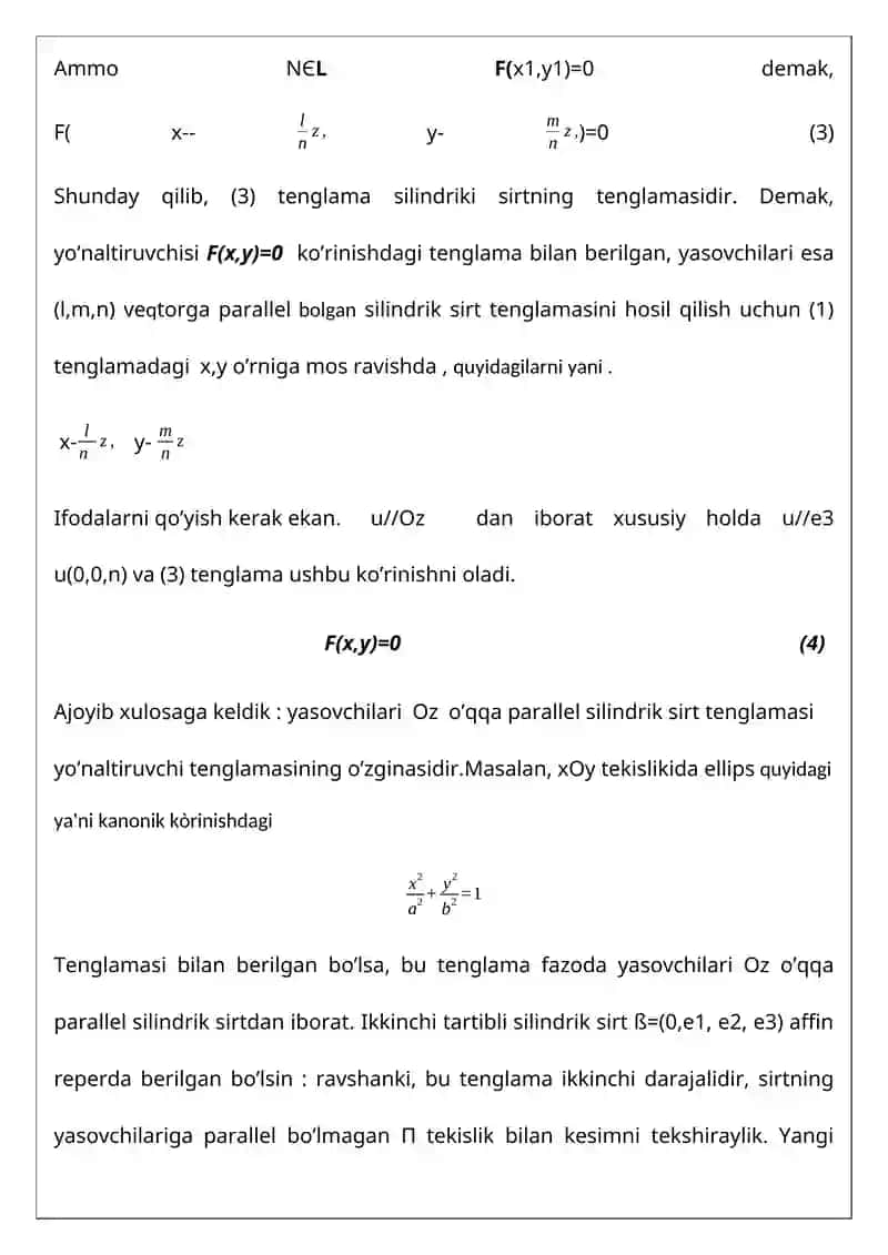 2-TARTIBLI SILINDRIK SIRTLAR 4